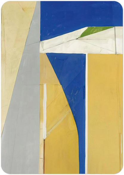 Ocean Park #32 By Richard Diebenkorn Pack of 10 Post Cards | Richard Diebenkorn Post Cards | A6 (10.5 x 14.8 cm) - 4.1 x 5.8 inches