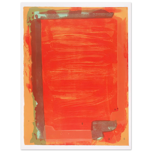 John Hoyland - Untitled III - 1974  75x100 cm / 30x40inches Fine Art Poster