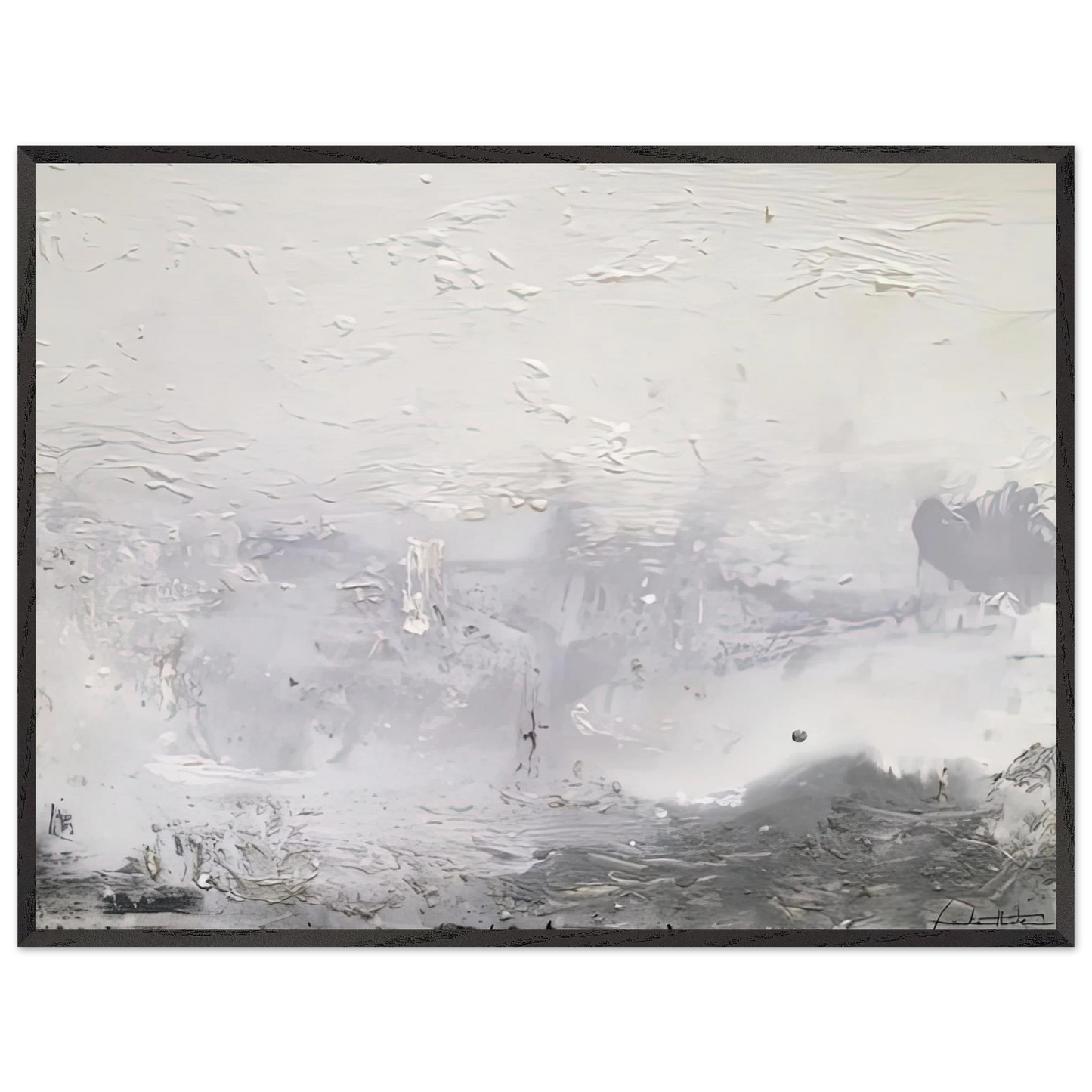 Helen Frankenthaler - Barometer, 1992- Wall Art - 60x80 cm / 24x32 inches - Fine Art Poster-canvas - -