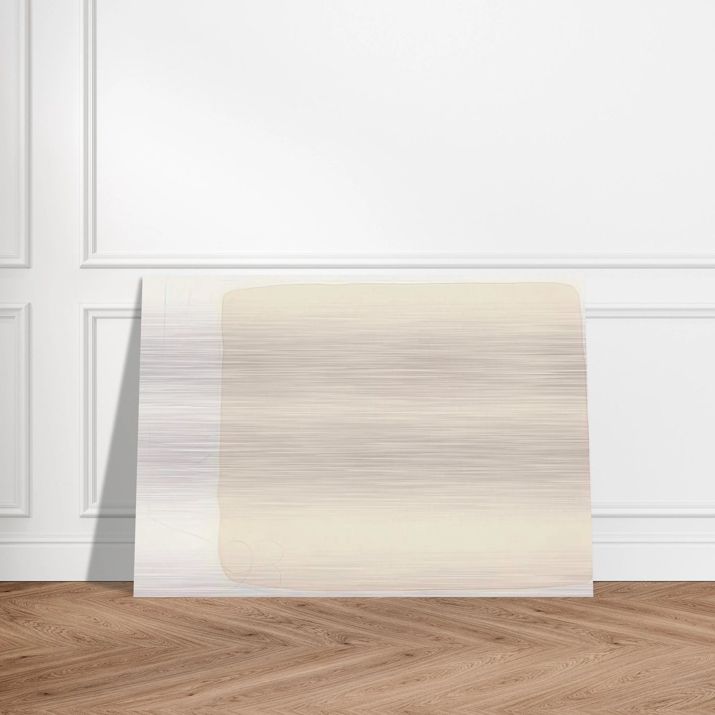 Untitled, from BAM III - Robert Ryman Brushed Aluminum Print - 70x100 cm / 28x40 inches | Robert Ryman Aluminum Print | Robert Ryman Prints