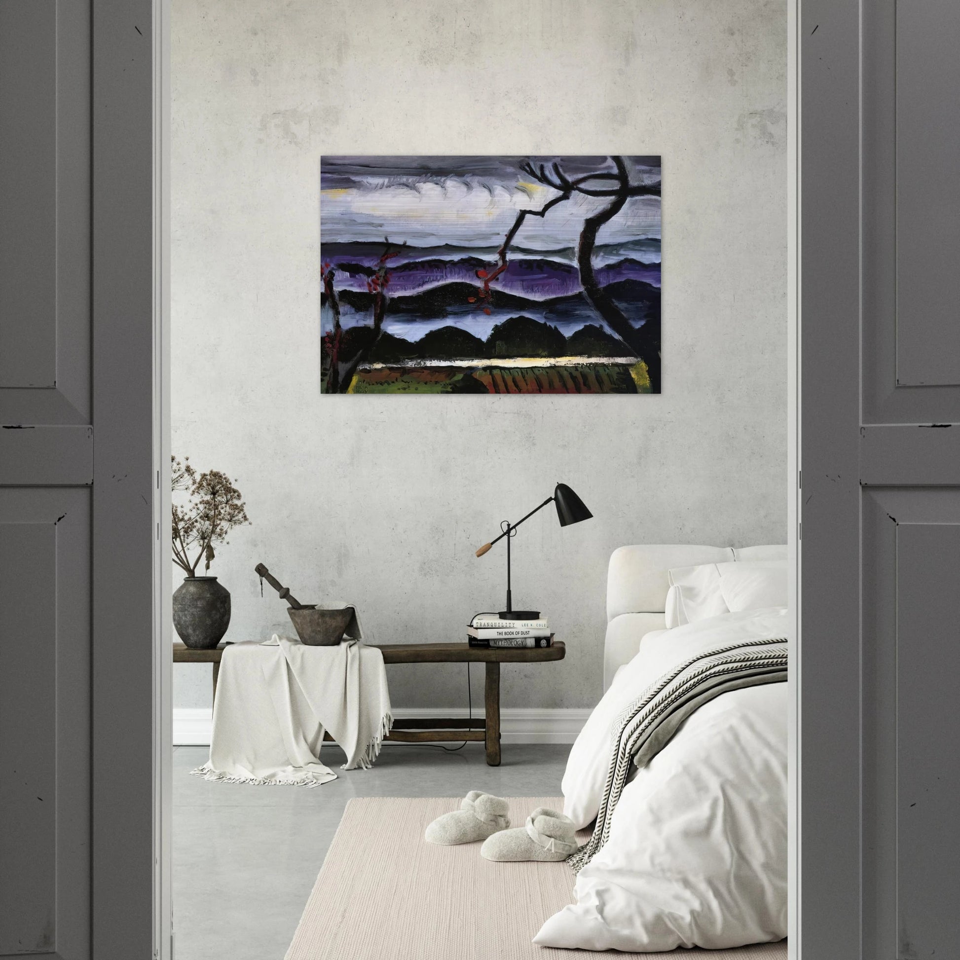 HILLS - Man Ray Brushed Aluminum Print - 70x100 cm / 28x40 inches | Man Ray Aluminum Print | Man Ray Prints