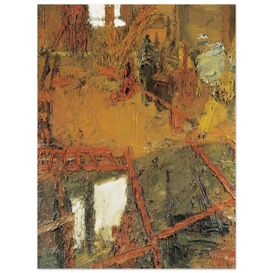 Frank Auerbach - EMPIRE CINEMA MODERN POSTCARD  75x100 cm / 30x40inches Fine Art Poster