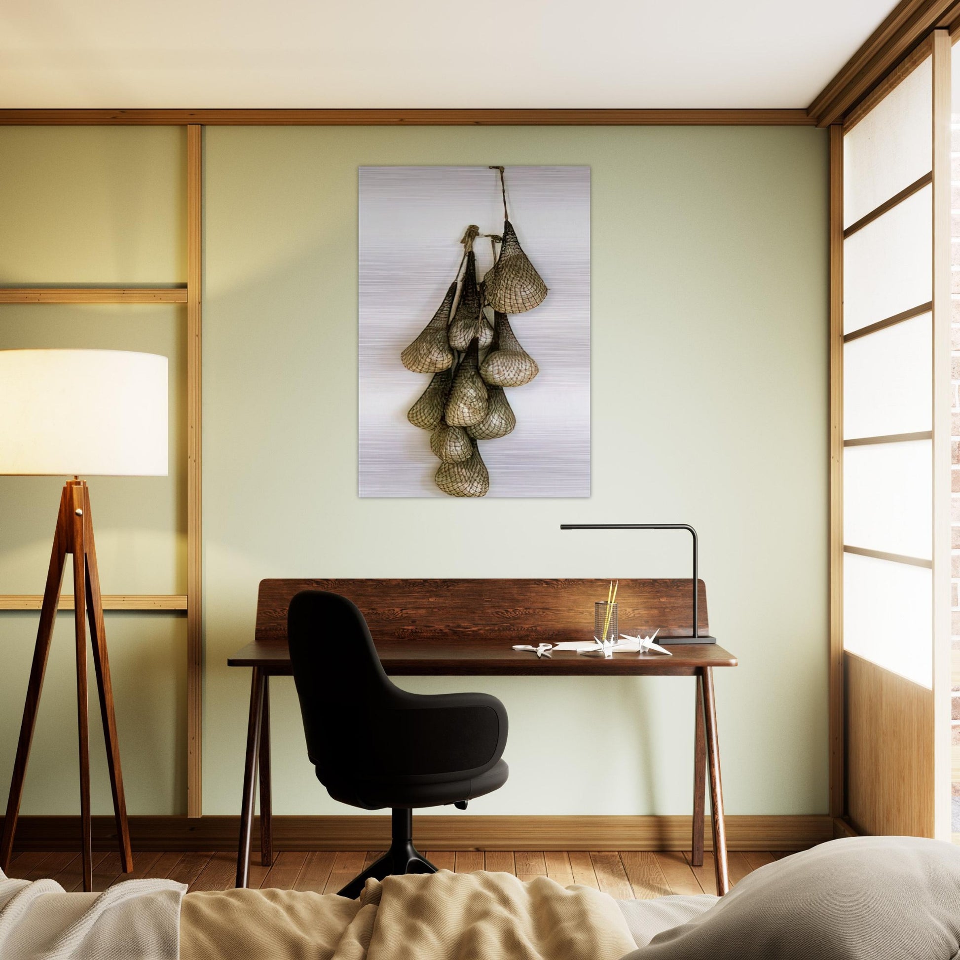 UNTITLED OR NOT YET 1966 - Eva Hesse Brushed Aluminum Print - 70x100 cm / 28x40 inches | Eva Hesse Aluminum Print | Eva Hesse Prints