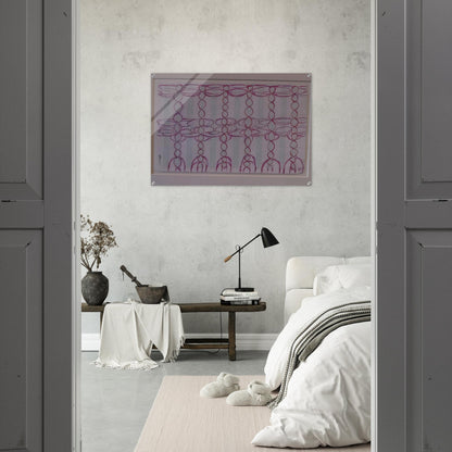 CHANGE THE DIRECTION OF THE MUSIC STAFF - Louise Bourgeois Acrylic Print - 70x100 cm / 28x40″ inches