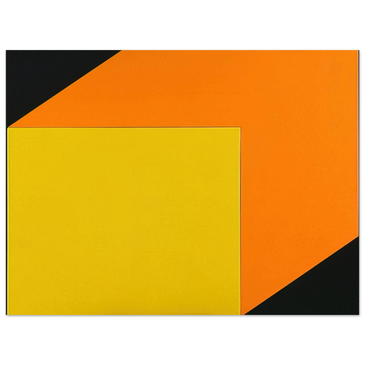 Ellsworth Kelly - Yellow Orange  75x100 cm / 30x40inches Fine Art Poster