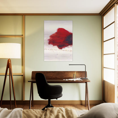 Fifty Days at Iliam. The Fire that Consumes All before It - Cy Twombly Brushed Aluminum Print - 70x100 cm / 28x40 inches | Cy Twombly Aluminum Print | Cy Twombly Prints