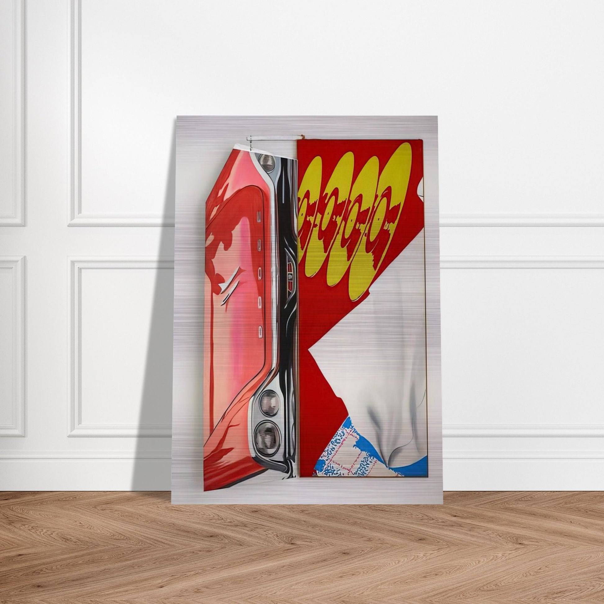 Disks - James Rosenquist Brushed Aluminum Print - 70x100 cm / 28x40 inches | James Rosenquist Aluminum Print | James Rosenquist Prints