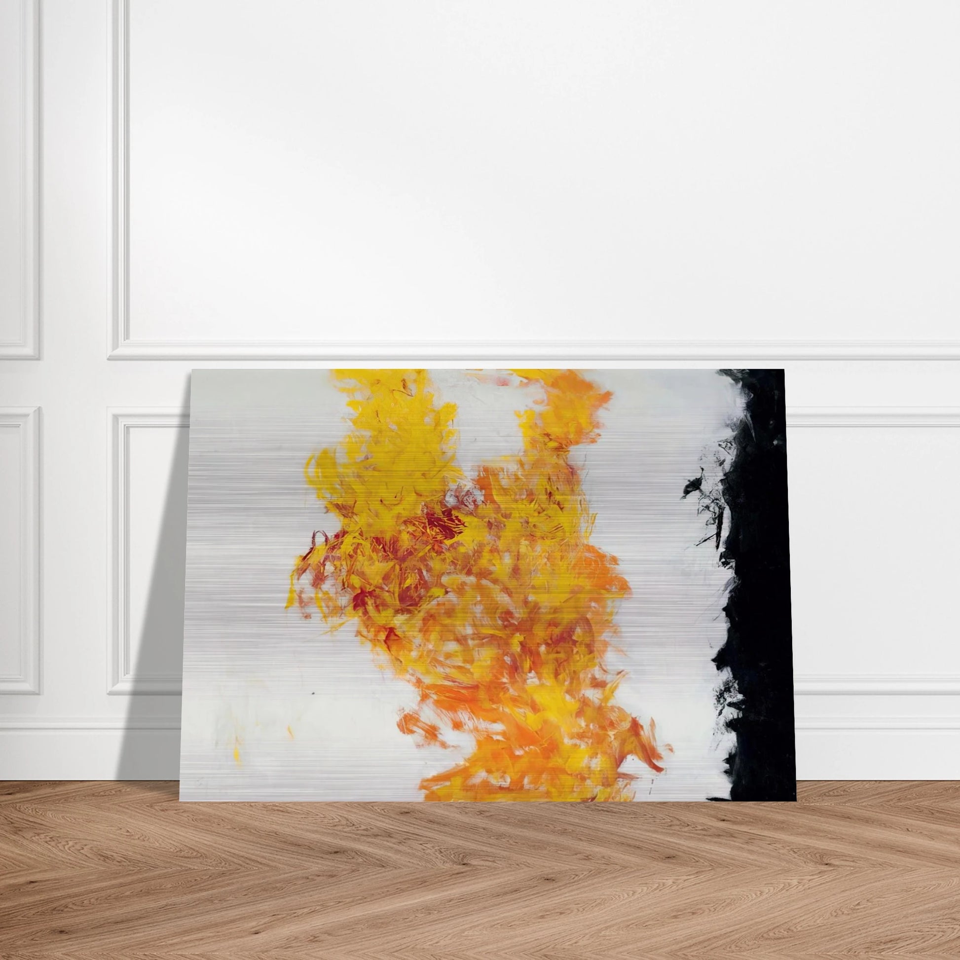 The Door - 1961 - Theodoros Stamos Brushed Aluminum Print - 70x100 cm / 28x40 inches | Theodoros Stamos Aluminum Print | Theodoros Stamos Prints