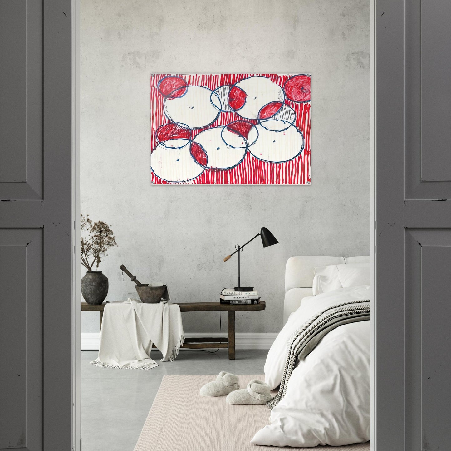 BE CALME OCTOBER 1ST 31ST 2004 - Louise Bourgeois Acrylic Print - 70x100 cm / 28x40″ inches