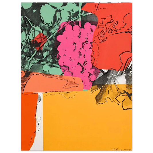 Andy Warhol - Grapes #1 Fine Art Poster