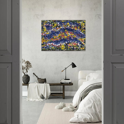 Bird in the Spring - Richard Pousette-Dart Brushed Aluminum Print - 70x100 cm / 28x40 inches | Richard Pousette-Dart Aluminum Print | Richard Pousette-Dart Prints