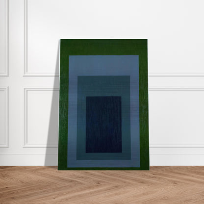 HOMAGE TO THE SQUARE 1966 - Josef Albers Brushed Aluminum Print - 70x100 cm / 28x40 inches | Josef Albers Aluminum Print | Josef Albers Prints