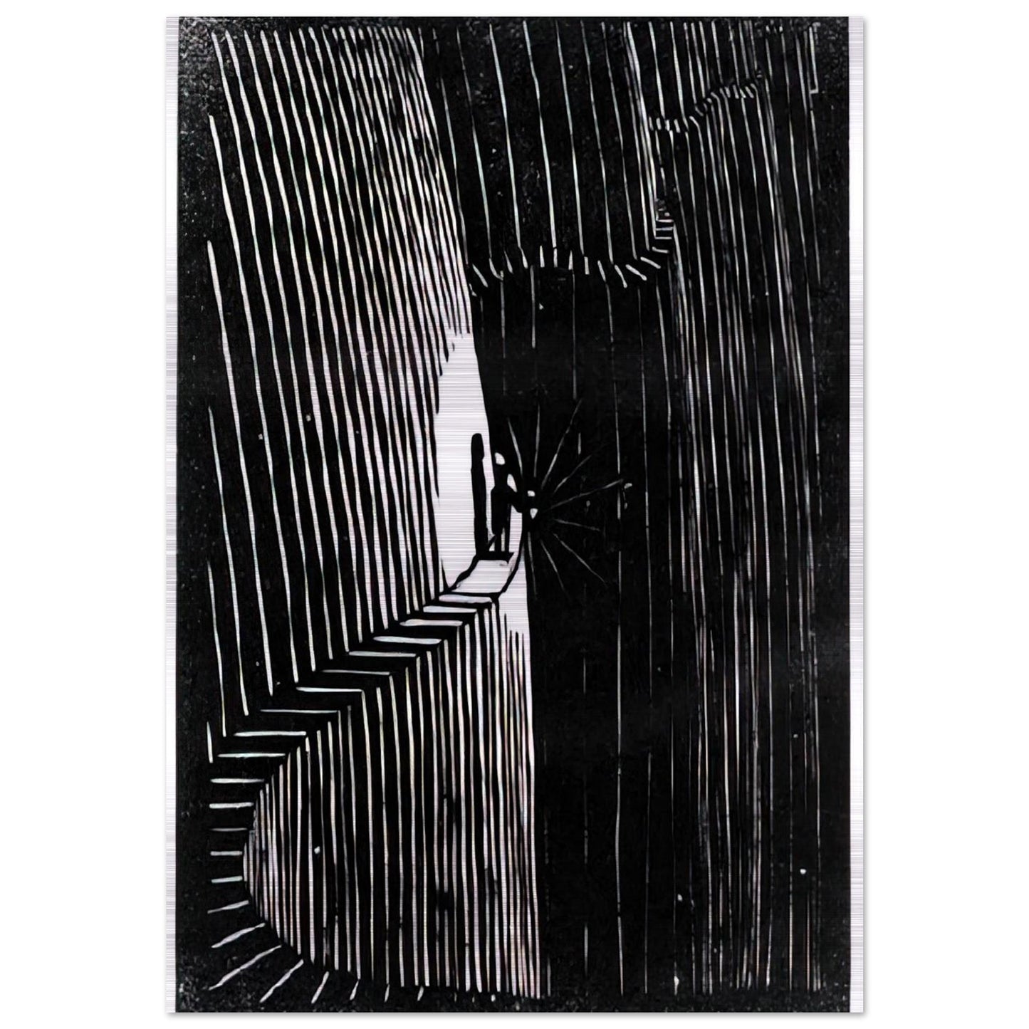 ESCHER (7) - MC Escher Brushed Aluminum Print - 70x100 cm / 28x40 inches | MC Escher Aluminum Print | MC Escher Prints