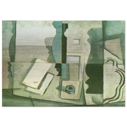STILL LIFE 3 - Salvador Dali Brushed Aluminum Print - 70x100 cm / 28x40 inches | Salvador Dali Aluminum Print | Salvador Dali Prints