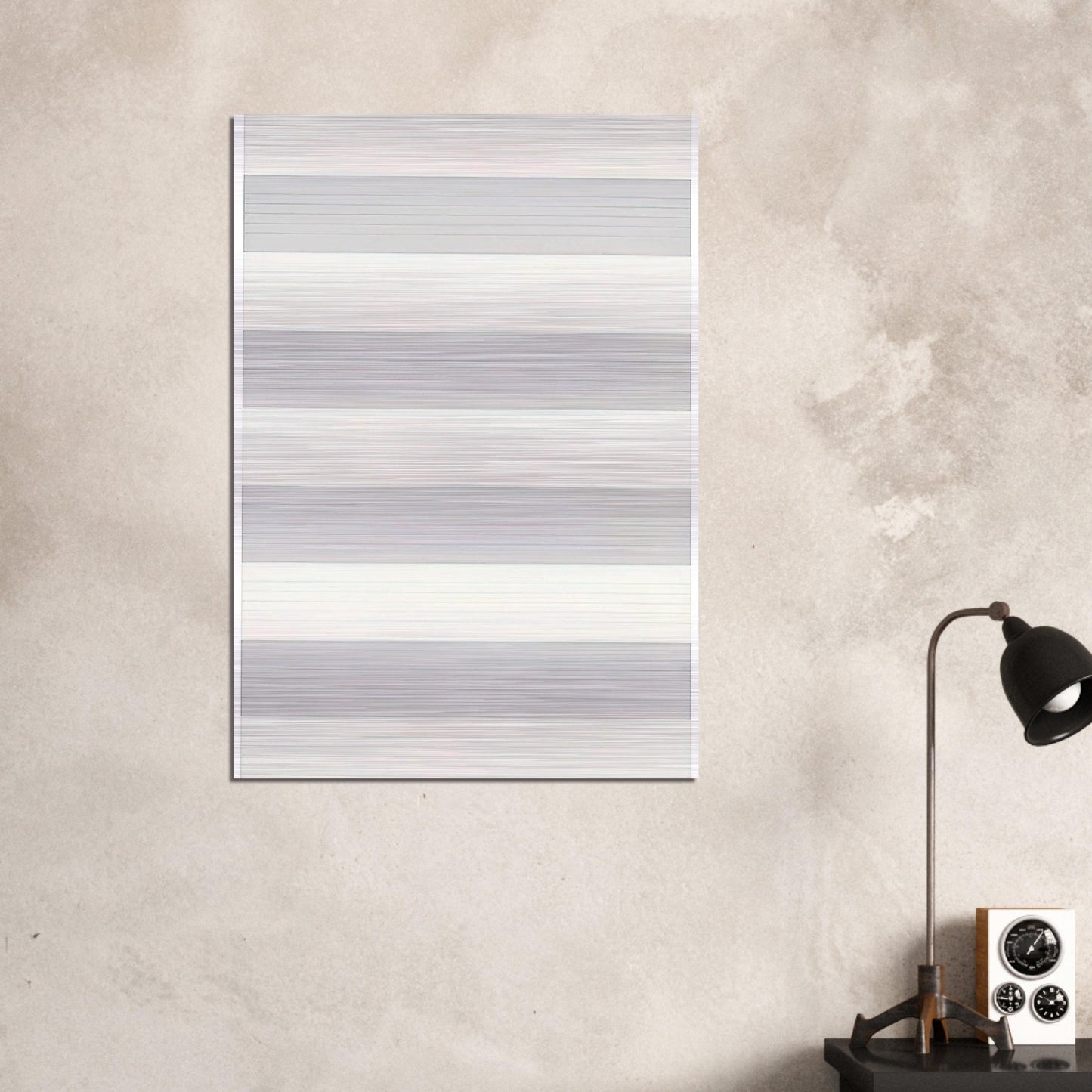 Untitled #4 - Agnes Martin Brushed Aluminum Print - 70x100 cm / 28x40 inches | Agnes Martin Aluminum Print | Agnes Martin Prints