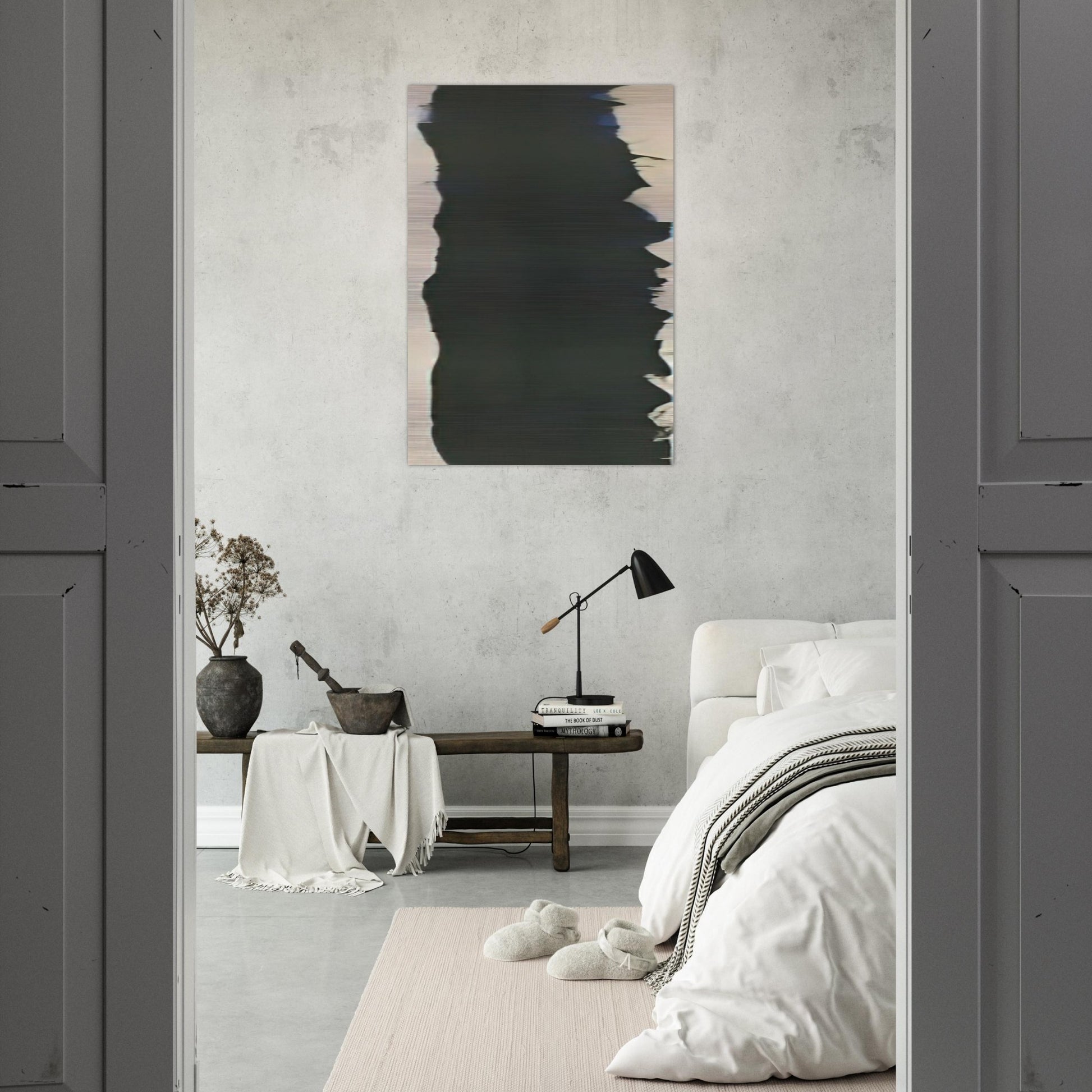 Outcry - Barnett Newman Brushed Aluminum Print - 70x100 cm / 28x40 inches | Barnett Newman Aluminum Print | Barnett Newman Prints