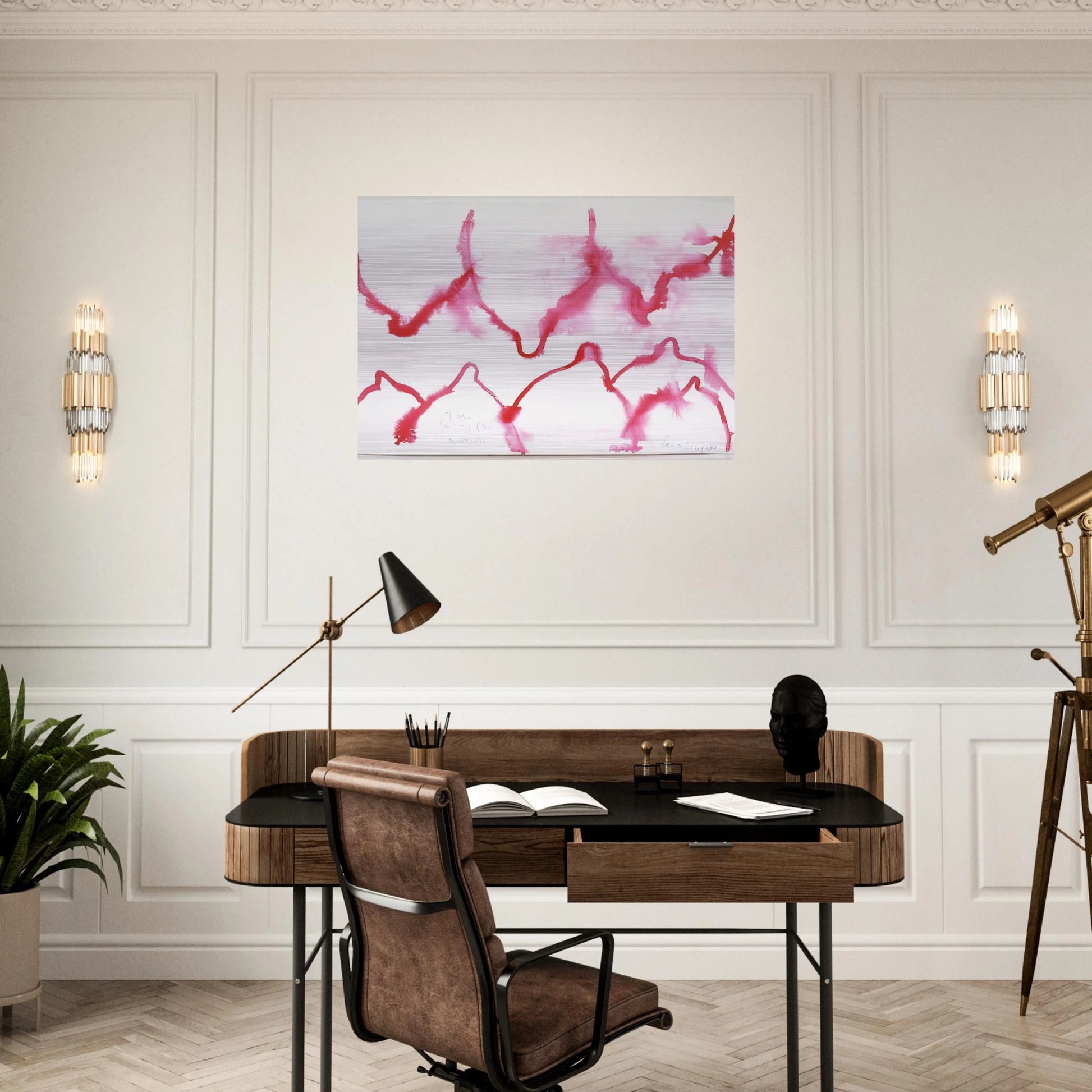 I AM LOOKING FOR MOTHERS 2007 - Louise Bourgeois Brushed Aluminum Print - 70x100 cm / 28x40 inches | Louise Bourgeois Aluminum Print | Louise Bourgeois Prints