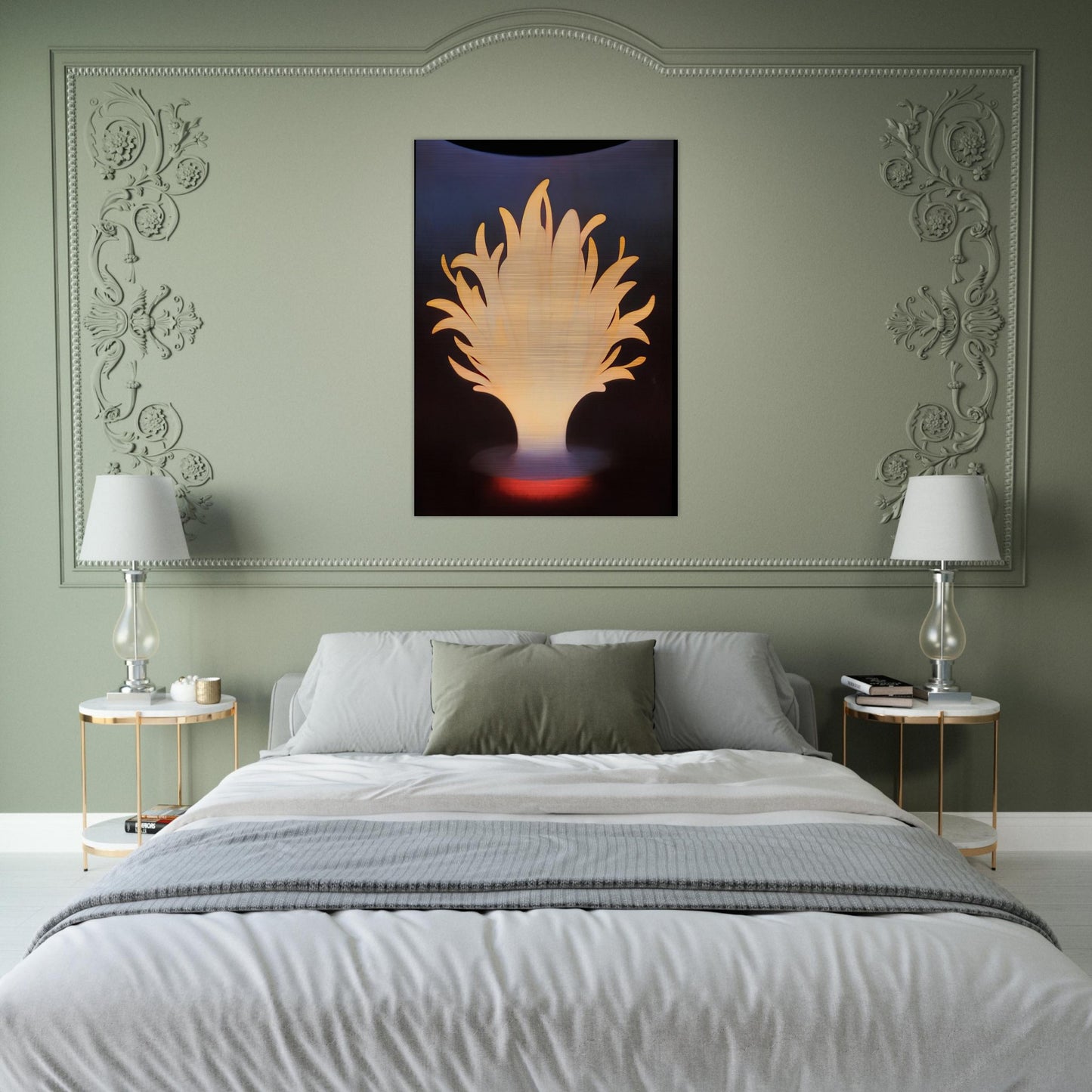The Voice - 1930 - Agnes Lawrence Pelton Brushed Aluminum Print - 70x100 cm / 28x40 inches | Agnes Lawrence Pelton Aluminum Print | Agnes Lawrence Pelton Prints
