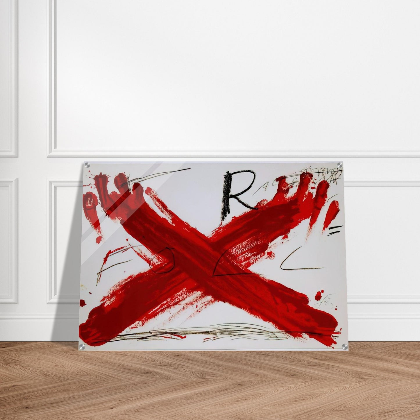 FOLL 1973 - Antoni Tapies Acrylic Print - 70x100 cm / 28x40″ inches
