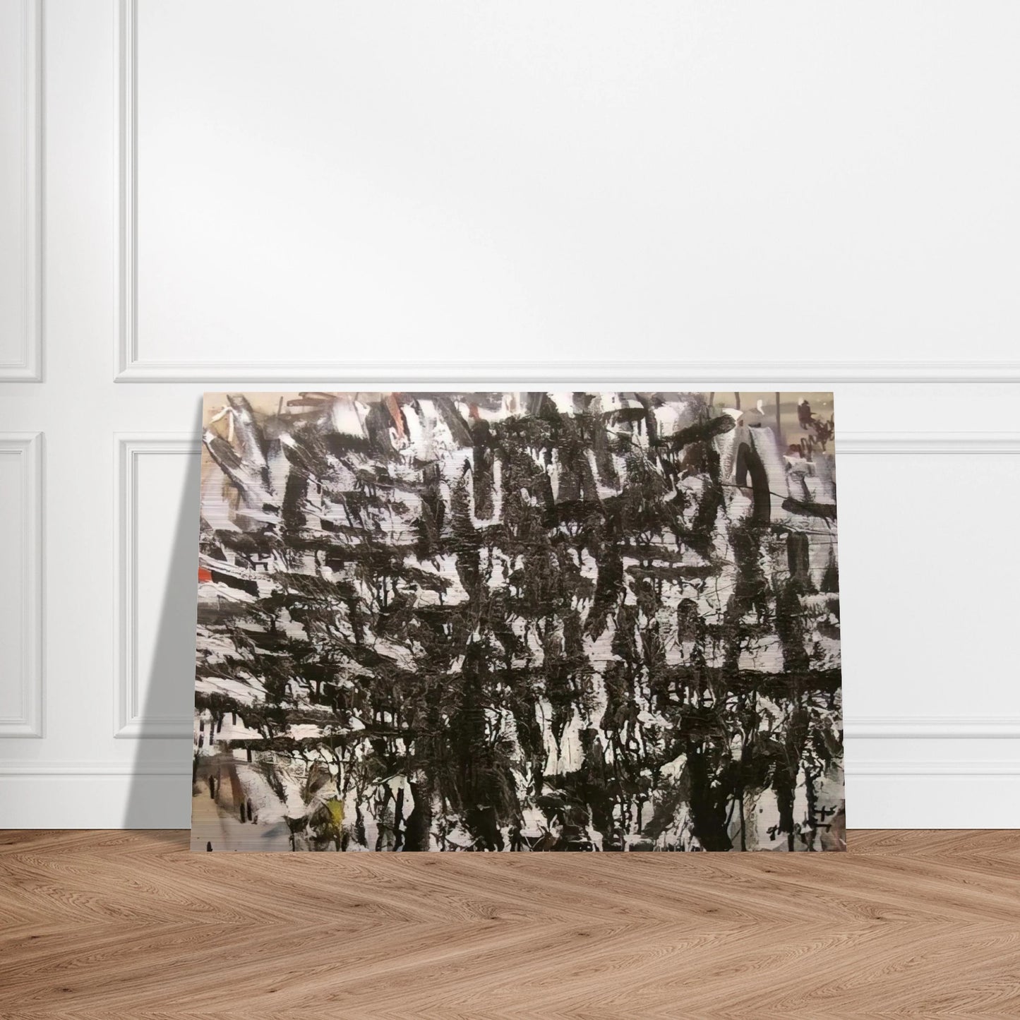 Listen - 2005 - Robert Goodnough Brushed Aluminum Print - 70x100 cm / 28x40 inches | Robert Goodnough Aluminum Print | Robert Goodnough Prints