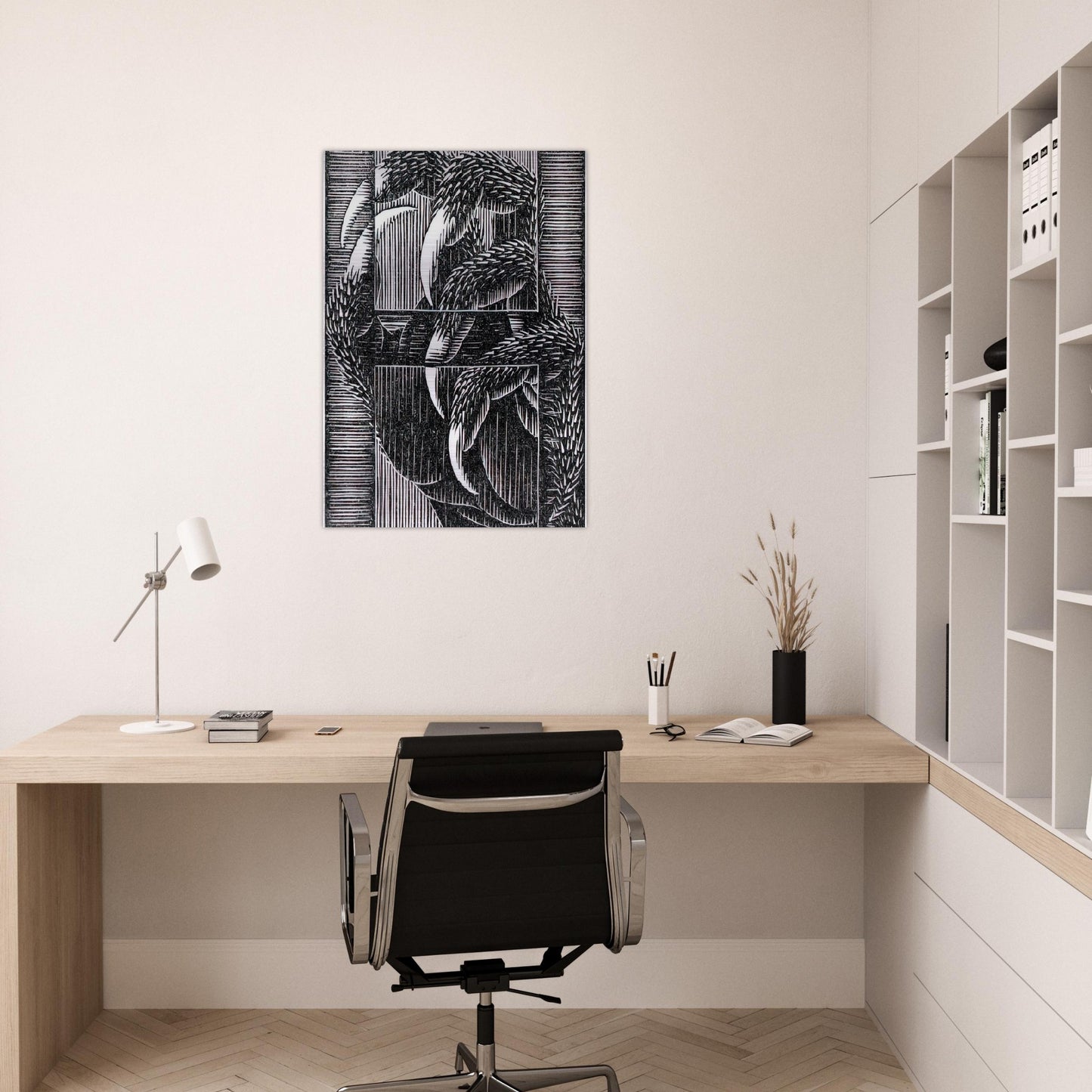 ESCHER (13) - MC Escher Brushed Aluminum Print - 70x100 cm / 28x40 inches | MC Escher Aluminum Print | MC Escher Prints
