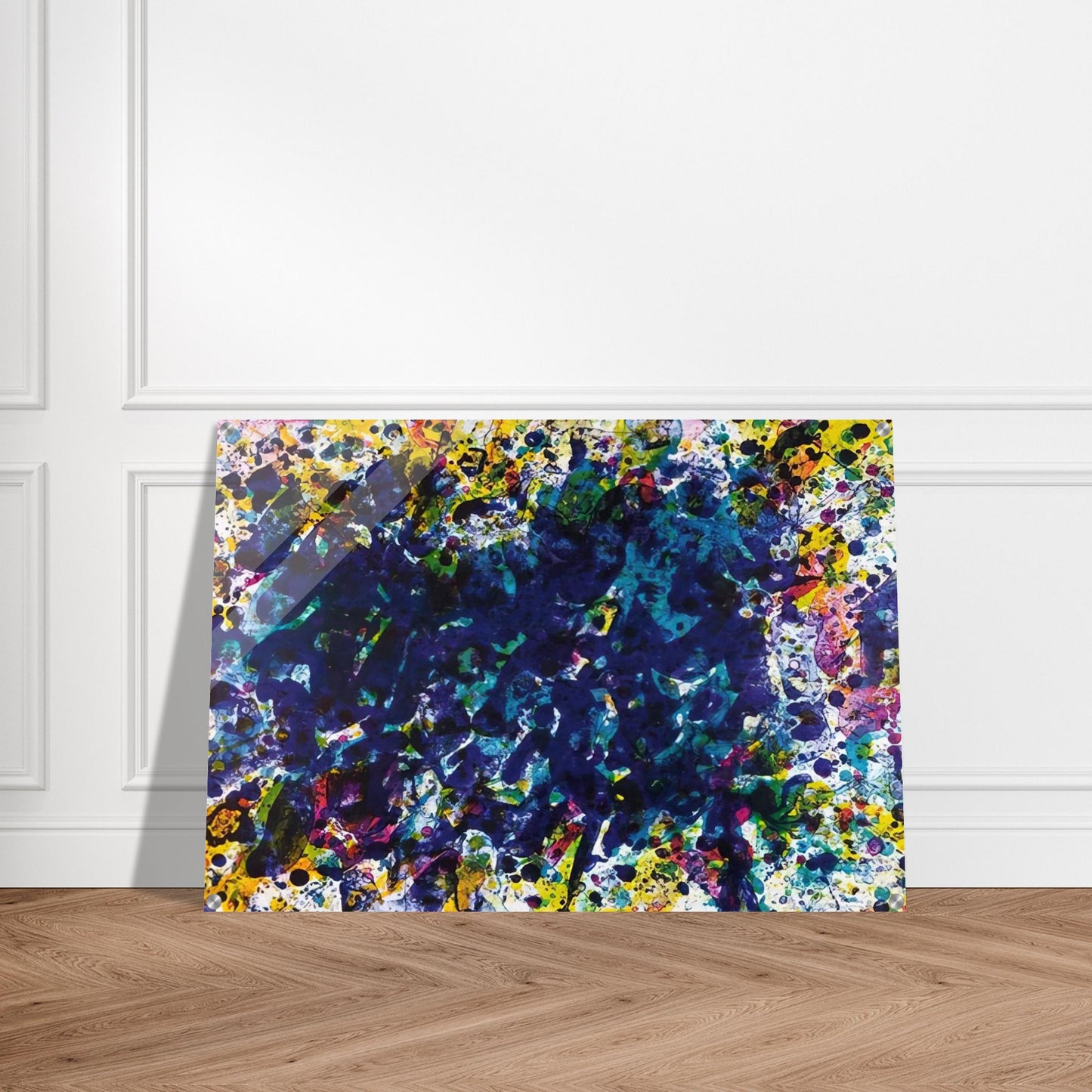 Coral Marine - Sam Francis Acrylic Print - 70x100 cm / 28x40″ inches