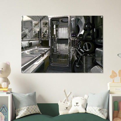 Syd Mead - Syd Mead Acrylic Print - 70x100 cm / 28x40″ inches | Syd Mead Wall Art | Syd Mead Prints