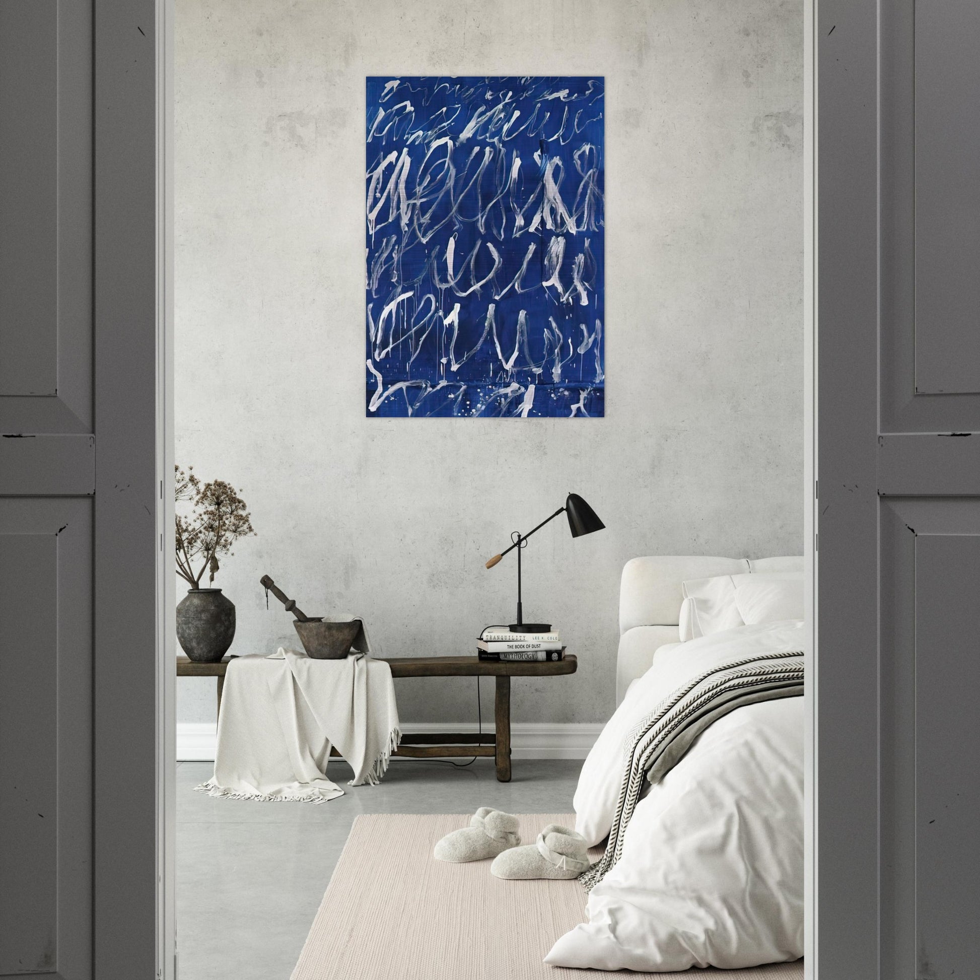 Untitled - Cy Twombly Brushed Aluminum Print - 70x100 cm / 28x40 inches | Cy Twombly Aluminum Print | Cy Twombly Prints