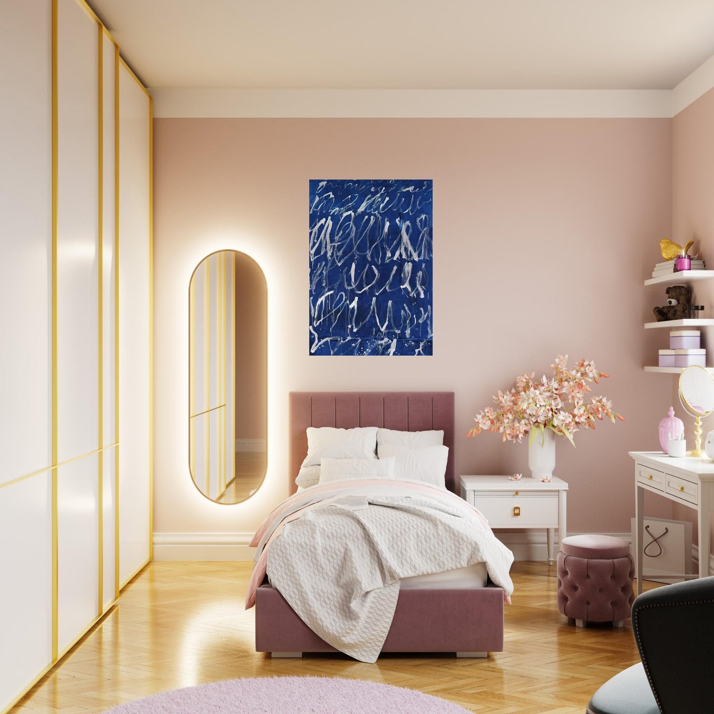 Untitled - Cy Twombly Brushed Aluminum Print - 70x100 cm / 28x40 inches | Cy Twombly Aluminum Print | Cy Twombly Prints