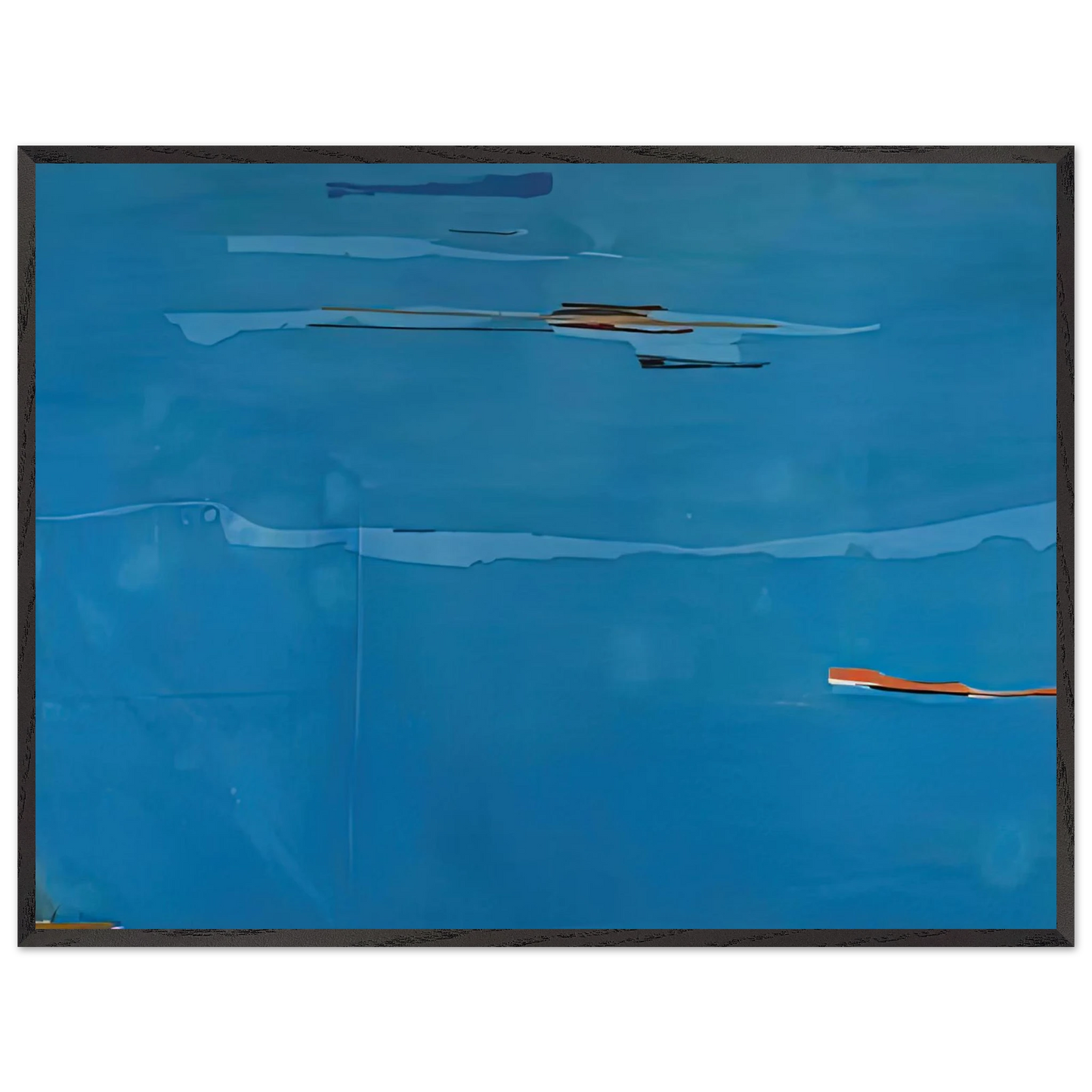 Helen Frankenthaler - Ocean Drive West #1, 1974- Wall Art - 60x80 cm / 24x32 inches - Fine Art Poster-canvas - -