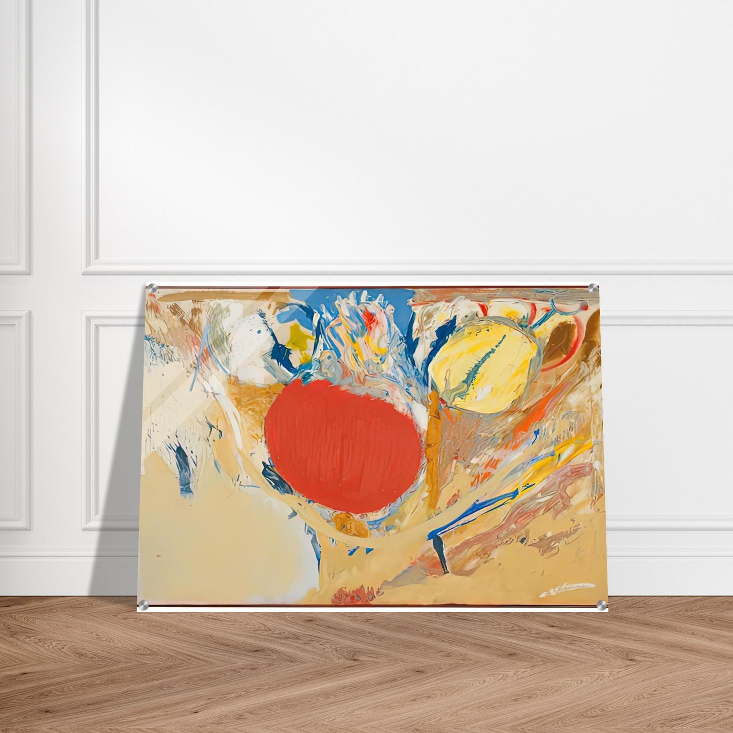 Break Through, 1956- - Helen Frankenthaler Acrylic Print - 70x100 cm / 28x40″ inches