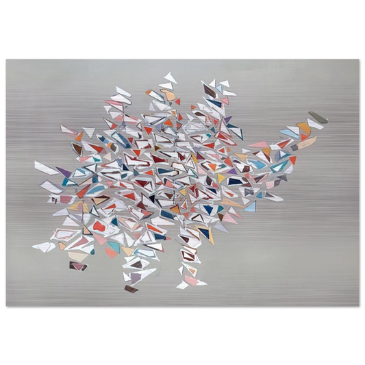 Untitled - 1996 - Robert Goodnough Brushed Aluminum Print - 70x100 cm / 28x40 inches | Robert Goodnough Aluminum Print | Robert Goodnough Prints