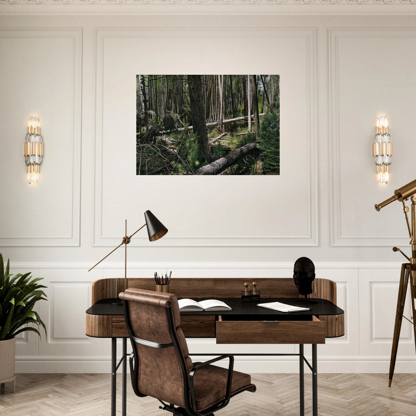 NEAR HUNTERS BEACH ACADIA NATIONAL PARK 2008 - Richard Estes Brushed Aluminum Print - 70x100 cm / 28x40 inches | Richard Estes Aluminum Print | Richard Estes Prints
