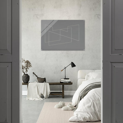 STRUCTURAL INDICATION 1948 - Josef Albers Acrylic Print - 70x100 cm / 28x40″ inches