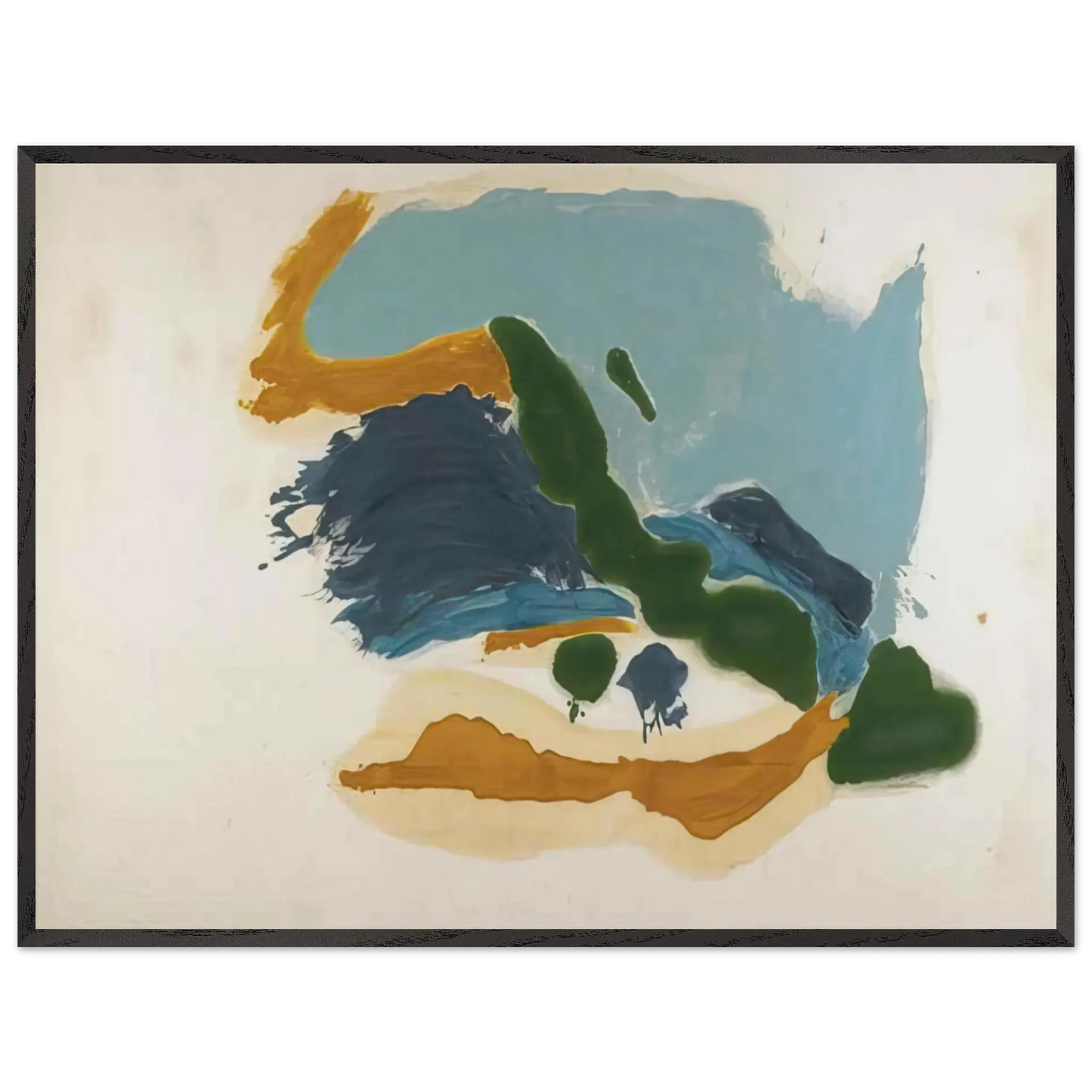Helen Frankenthaler - Tuscany - 1963 Wall art - A3 (29.7 x 42  cm) - Fine Art Poster - -