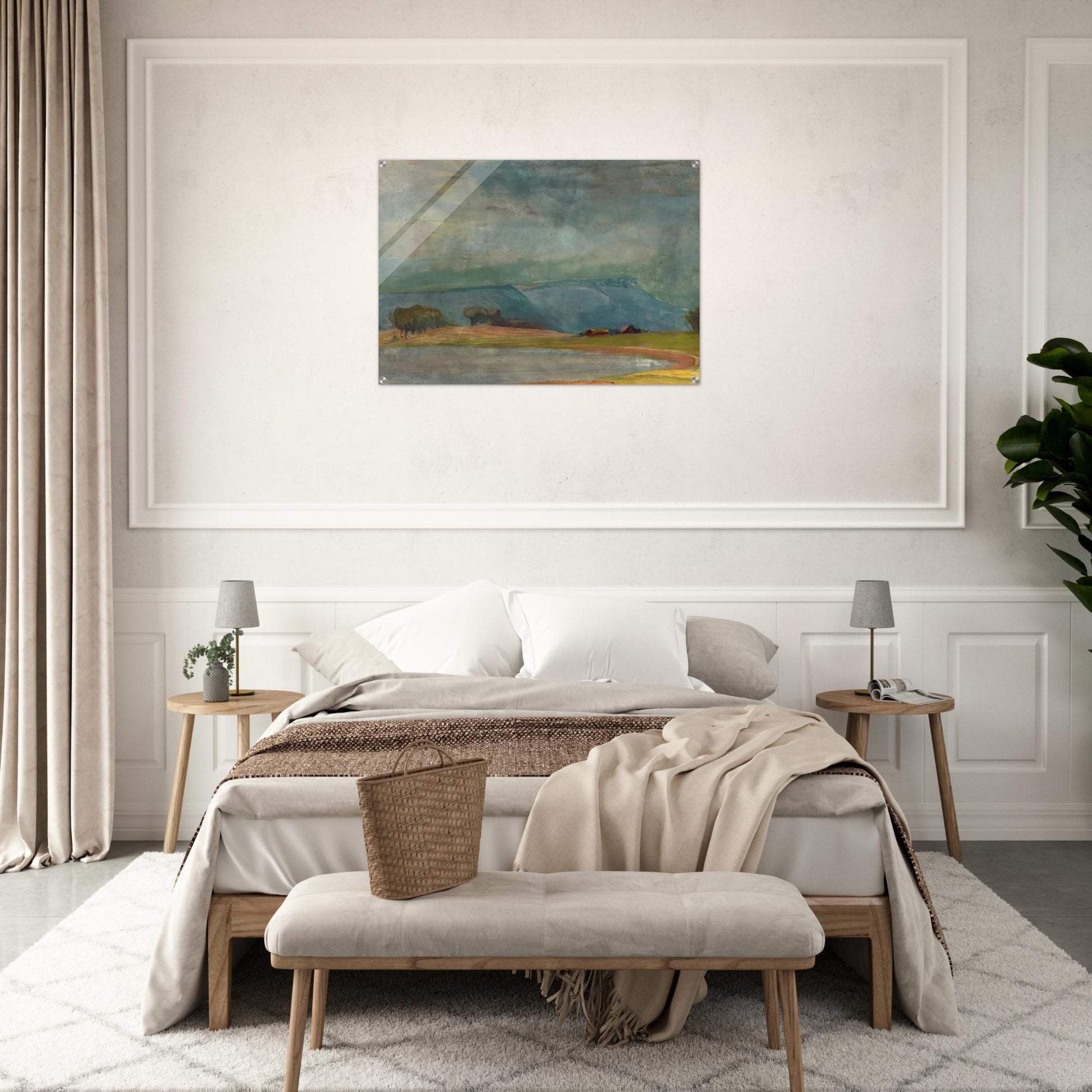 Dodge Ranch - Tonalism - Xavier Martinez Acrylic Print - 70x100 cm / 28x40″ inches