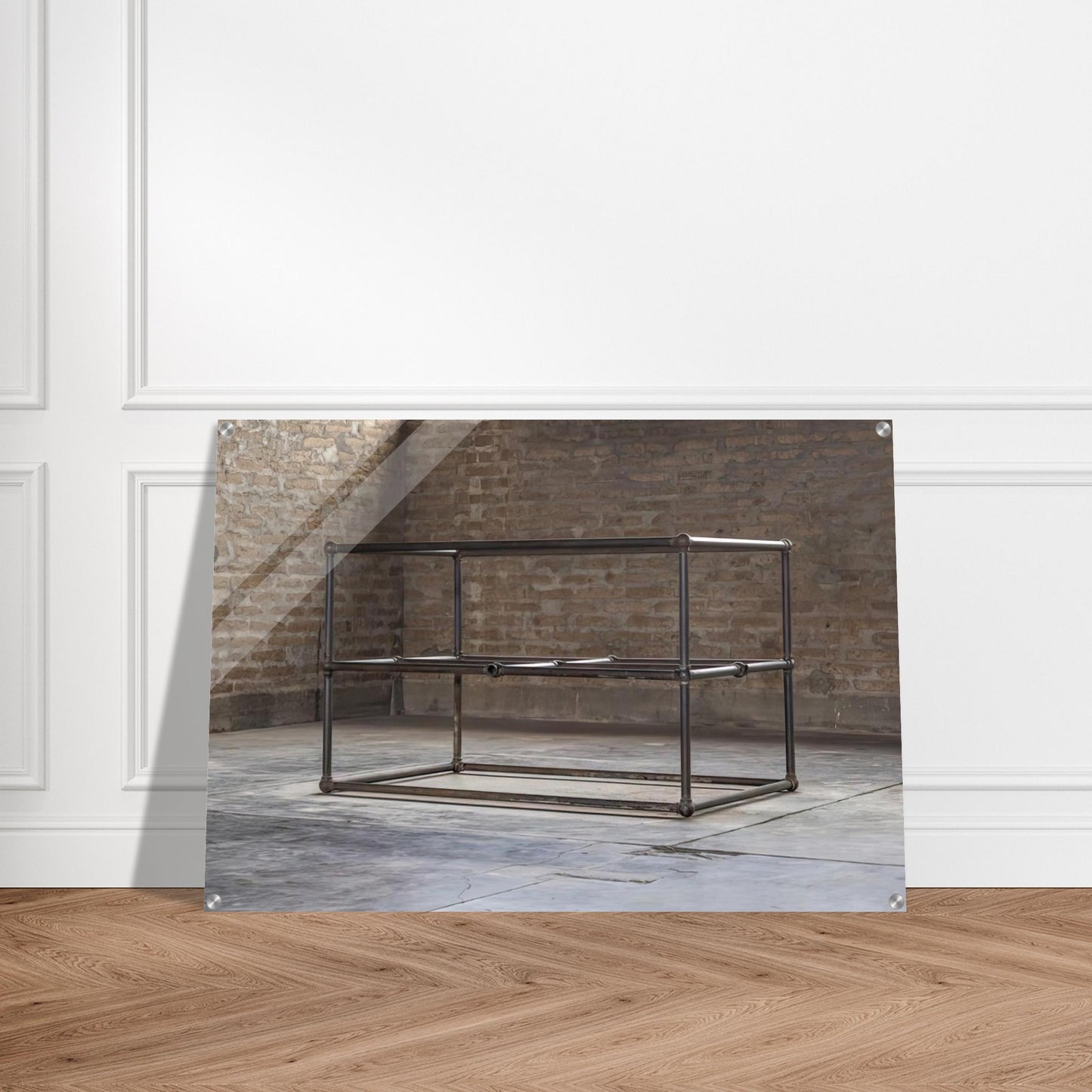 To Dave Shackman - 1964 - Donald Judd Acrylic Print - 70x100 cm / 28x40″ inches | Donald Judd Wall Art | Donald Judd Prints