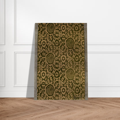 ESCHER (19) - MC Escher Brushed Aluminum Print - 70x100 cm / 28x40 inches | MC Escher Aluminum Print | MC Escher Prints