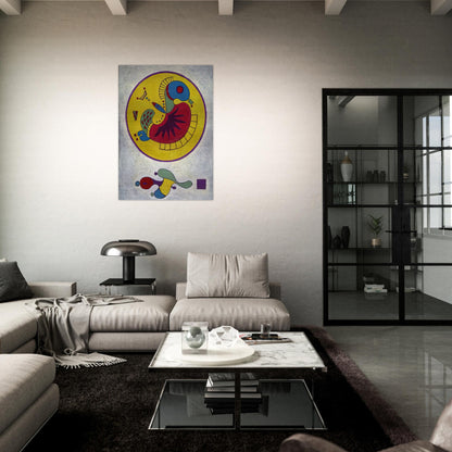 UNTITLED 1 - Wassily Kandinsky Brushed Aluminum Print - 70x100 cm / 28x40 inches | Wassily Kandinsky Aluminum Print | Wassily Kandinsky Prints