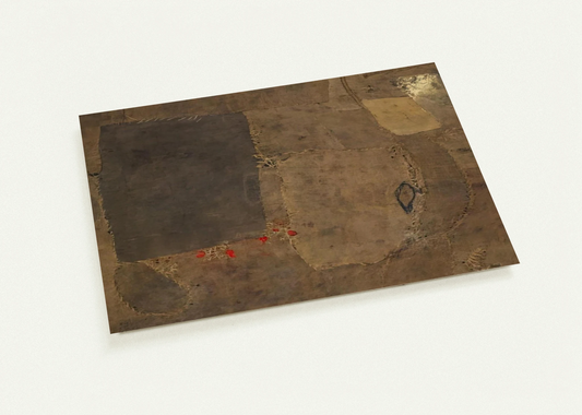 Composition By Alberto Burri Pack of 10 Post Cards | Alberto Burri Post Cards | A6 (10.5 x 14.8 cm) - 4.1 x 5.8 inches