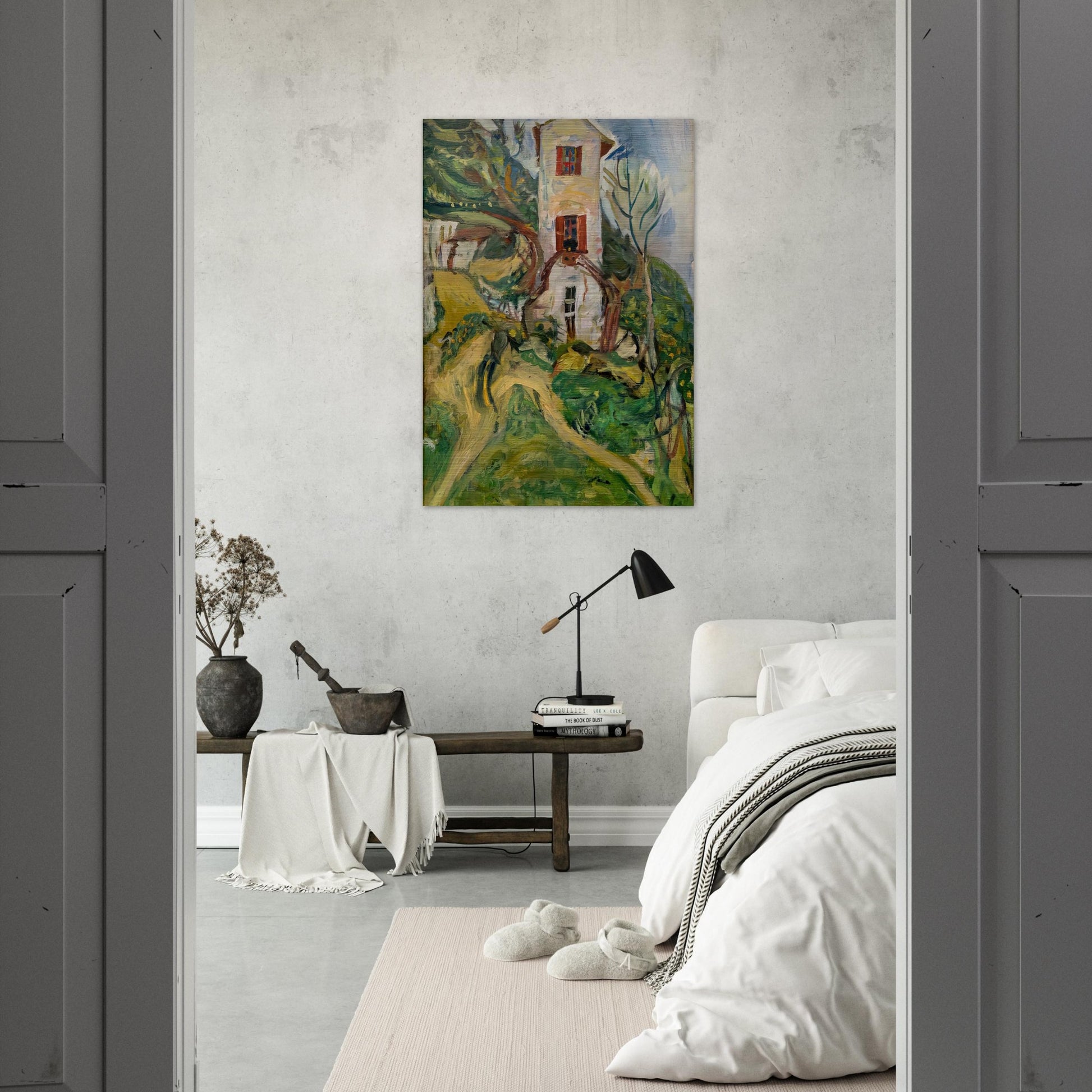 WHITE HOUSE 1918 - Chaim Soutine Brushed Aluminum Print - 70x100 cm / 28x40 inches | Chaim Soutine Aluminum Print | Chaim Soutine Prints