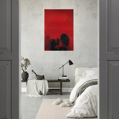UNTITLED 1961 - Luis Feito Brushed Aluminum Print - 70x100 cm / 28x40 inches | Luis Feito Aluminum Print | Luis Feito Prints