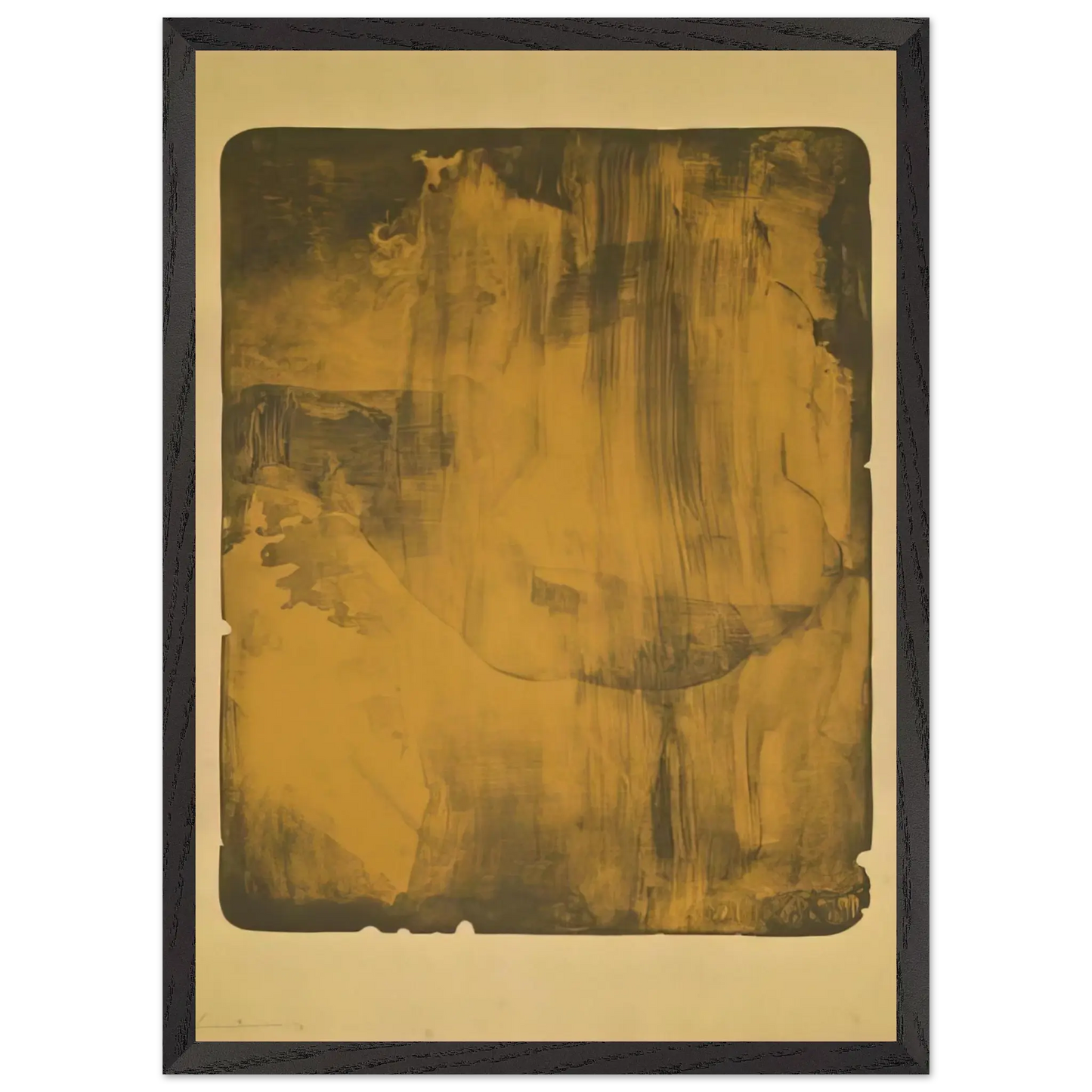 Helen Frankenthaler - Bronze Smoke - 1978 Wall art - 50x70 cm / 20x28 Inches - Fine Art Poster - -