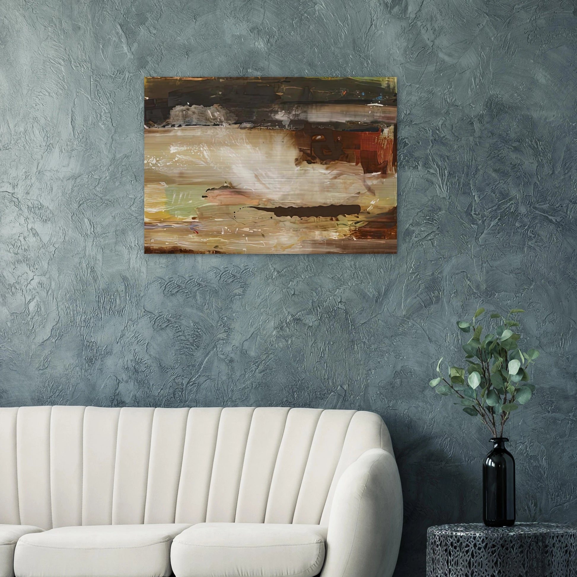 For E.M., 1981- - Helen Frankenthaler Brushed Aluminum Print - 70x100 cm / 28x40 inches | Helen Frankenthaler Aluminum Print | Helen Frankenthaler Prints