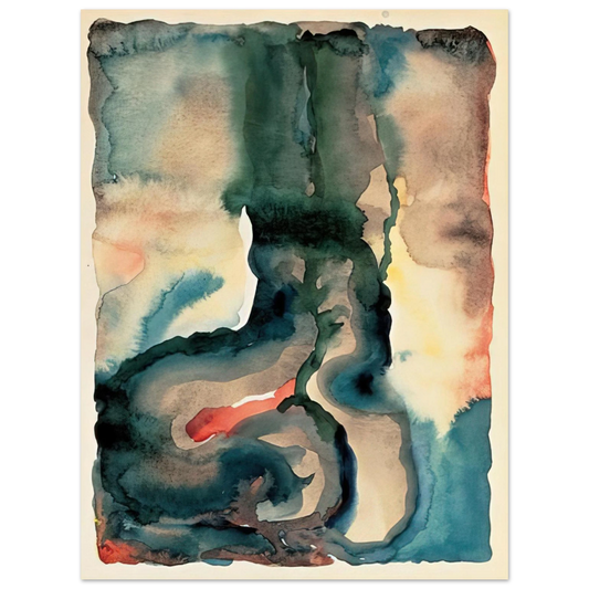 Georgia O'Keeffe - Portrait No. III Fine Art Poster