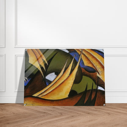Sails - 1912 - Arthur Dove Acrylic Print - 70x100 cm / 28x40″ inches