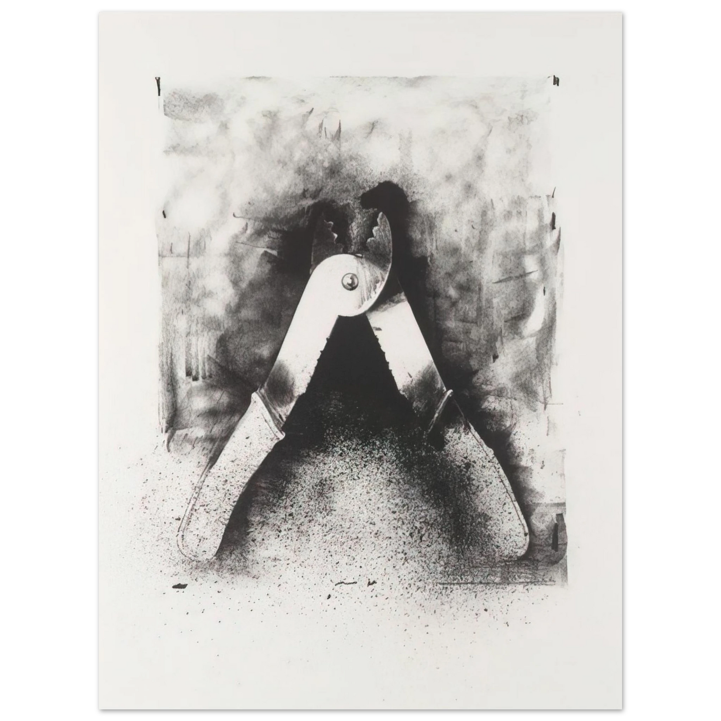 Jim Dine - UNTITLED FROM TEN WINTER TOOLS 1973 7  75x100 cm / 30x40inches Fine Art Poster