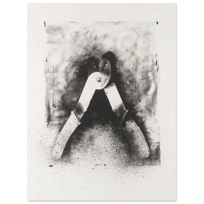 Jim Dine - UNTITLED FROM TEN WINTER TOOLS 1973 7  75x100 cm / 30x40inches Fine Art Poster