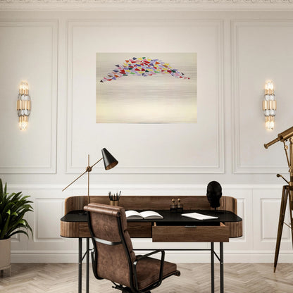 Texas Arch I - Post-Painterly Abstraction - Robert Goodnough Brushed Aluminum Print - 70x100 cm / 28x40 inches | Robert Goodnough Aluminum Print | Robert Goodnough Prints
