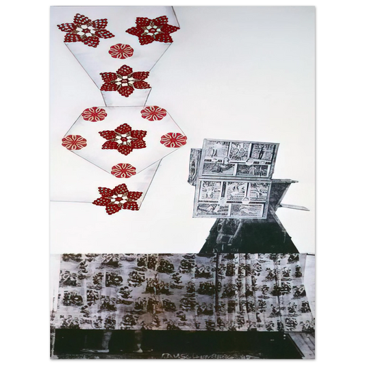Robert Rauschenberg - PARK ROCI MEXICO 1985  75x100 cm / 30x40inches Fine Art Poster